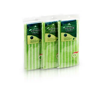 shinyoung Shower Towel Natural Type Premium Green Tea